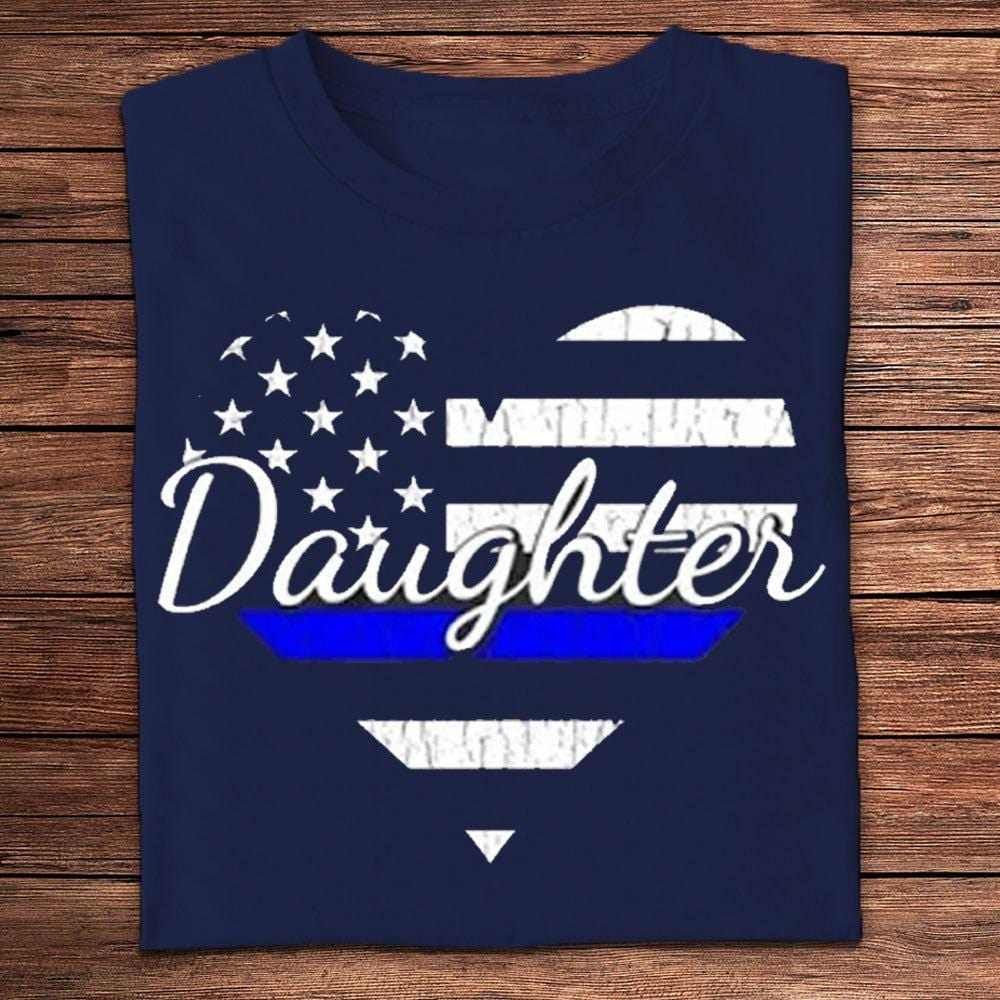 Camisetas de hijas de policías