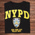 Camisetas del Departamento de Policía de la Ciudad de Nueva York (NYPD)