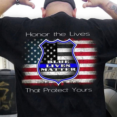 Blue Lives Matter Police Shirts