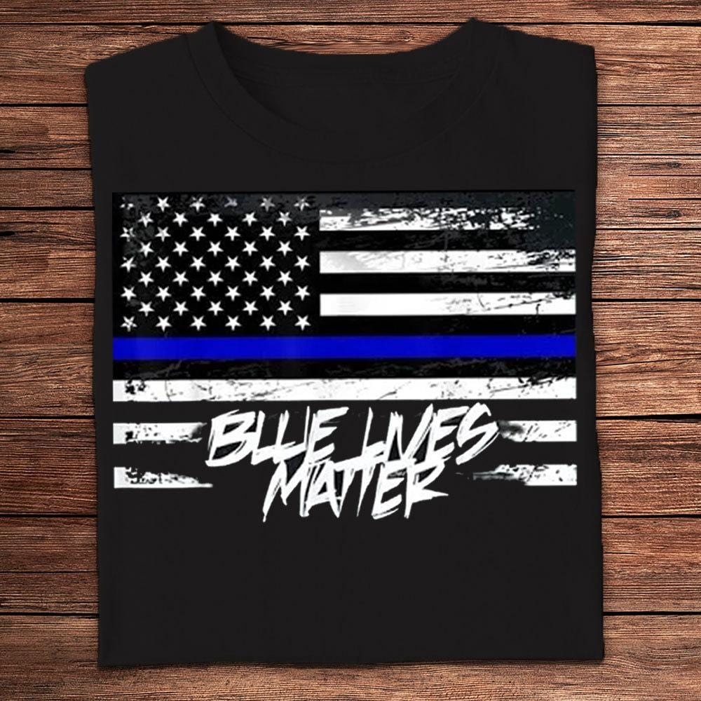 Blue Lives Matter Police Shirts