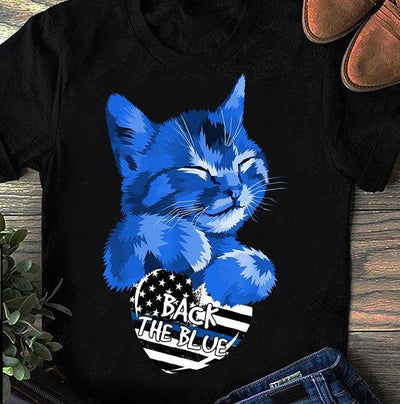 Back The Blue Cat Police Shirts