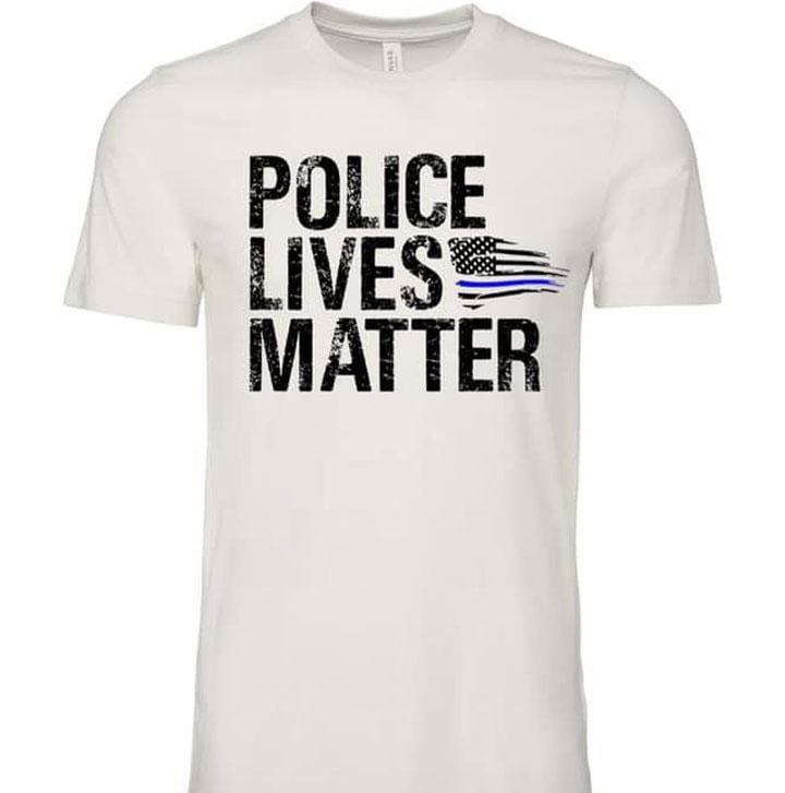 Las vidas de los policías importan, camisetas de policía