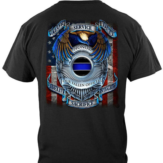 Service Honor Our Fallen Officer Sacrifice Shirt, Police T Shirt