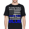 In This Family We Bleed Blue Police Shirts