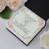 To My Darling Wife Necklace Husband Gift For Wife - I Only Want To Love You Twice In My Lifetime, That's Now And Forever