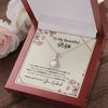 To My Beautiful Wife Eternal Hope Necklace - I Knew You Were The One Moment We Met Marry You Is Like Winning A Lottery