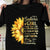 Soy una chica Sagitario Camisetas de girasol