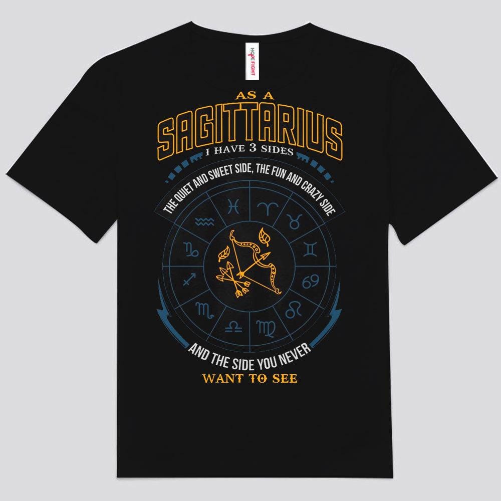 Como Sagitario tengo 3 lados Camisetas