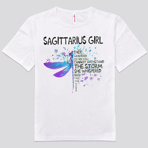 She Whispered Back I Am The Storm Sagittarius Shirts