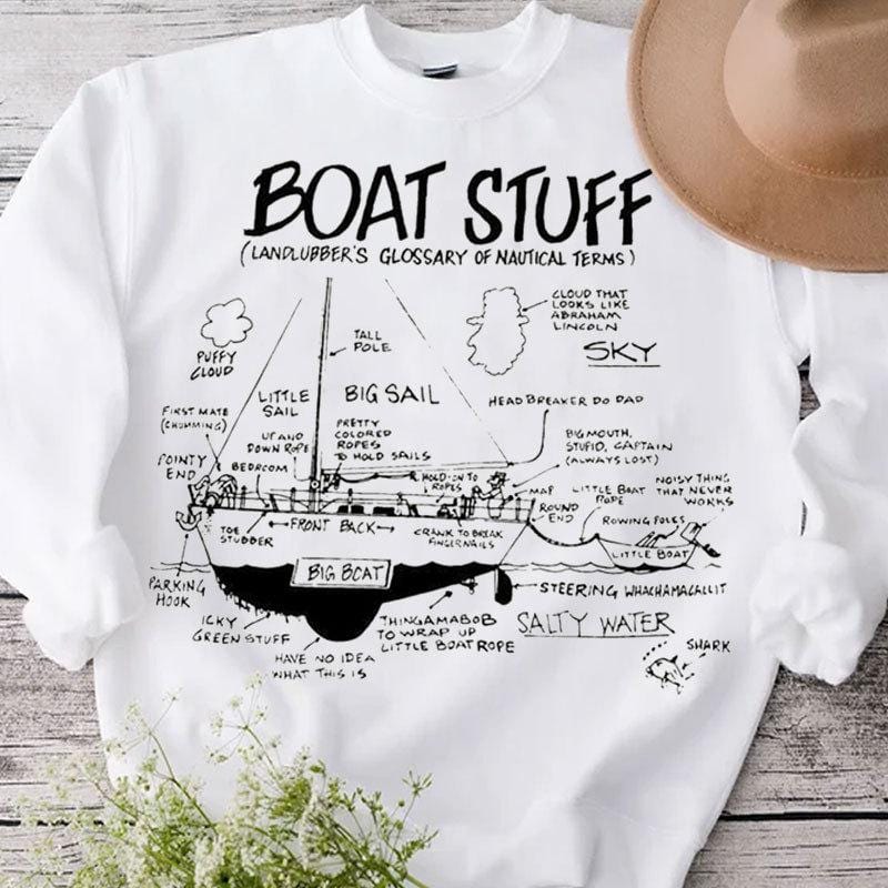 Sailing T Shirts, Boat Stuff Landlubber's Glossary Of Nautical Terms  Shirts, Gift For Christmas - Hope Fight