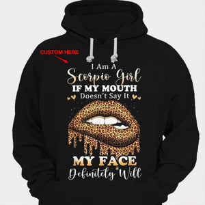 I'm A Scorpio Girl Personalized Shirts