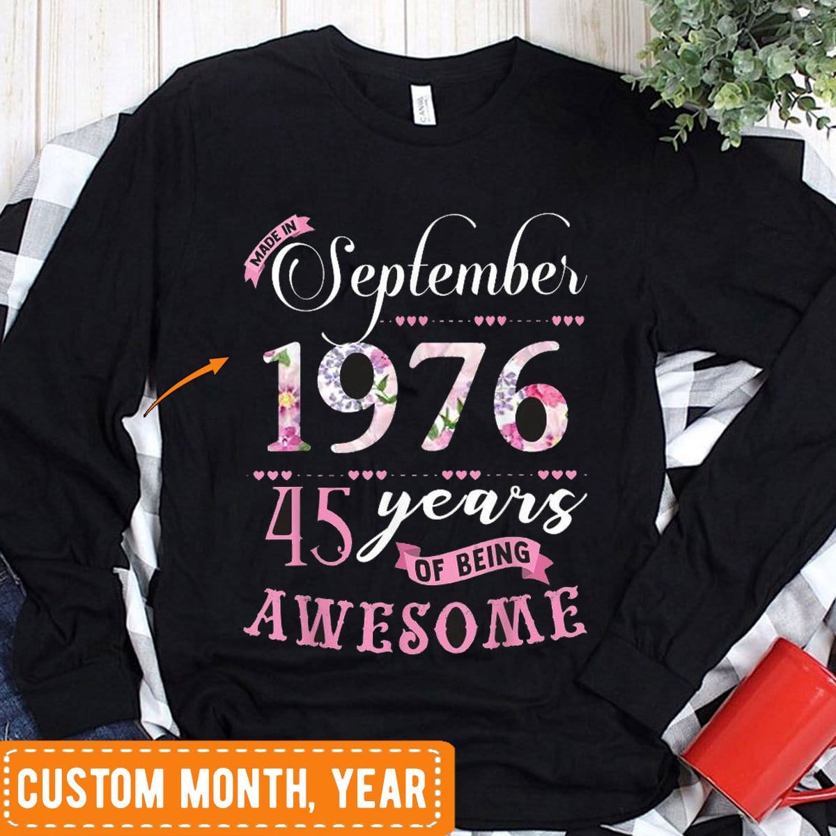 Being Awesome September, Personalized Birthday Shirts