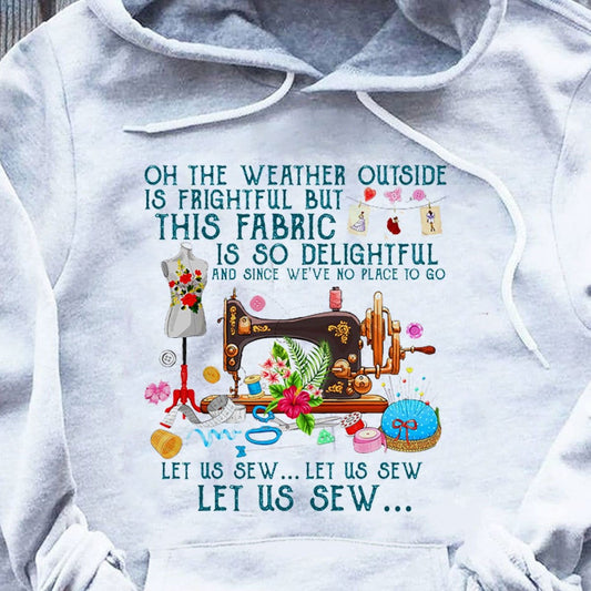 Esta tela es tan encantadora que vamos a coserla, coser sudaderas con capucha, camisetas