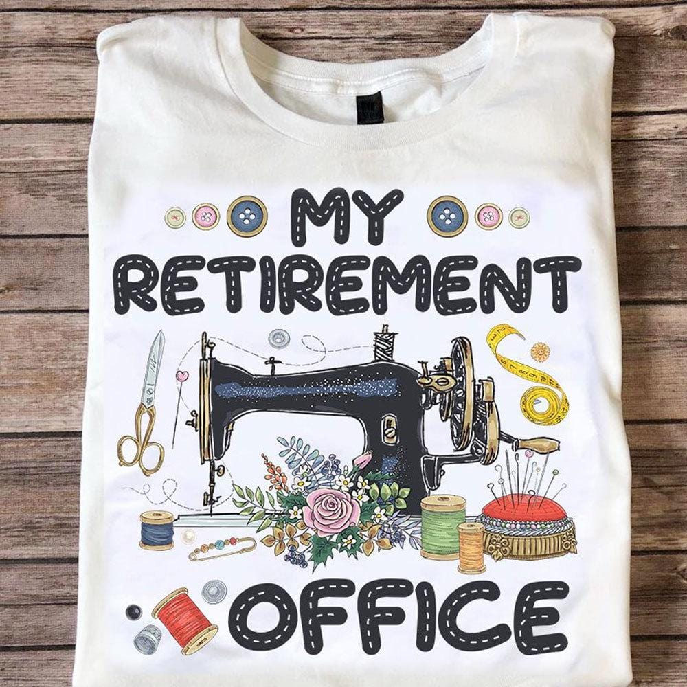 Mi oficina de jubilación: costura de camisas