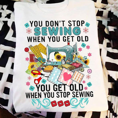 You Don't Stop Sewing When You Get Old Shirts