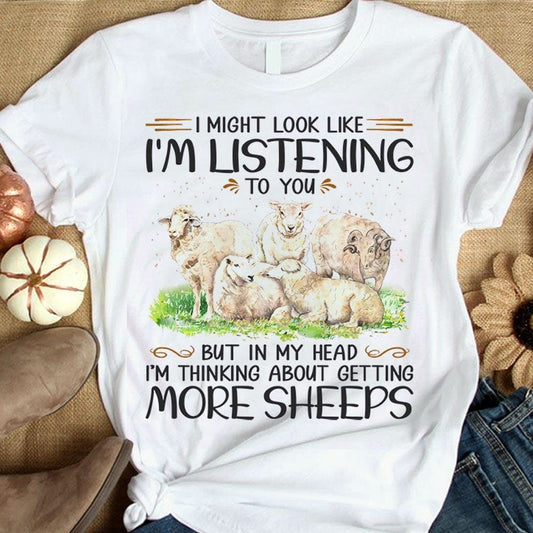 En mi cabeza estoy pensando en conseguir más camisetas de ovejas