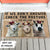 If We Don't Answer Check The Pasture Personalized Sheep Doormat