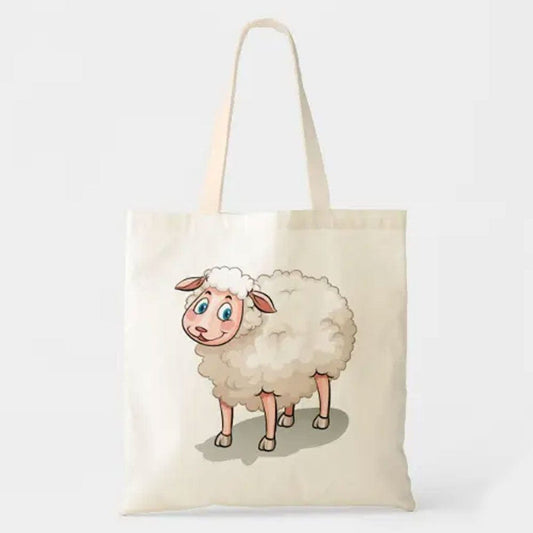 Bonita bolsa de mano con forma de oveja
