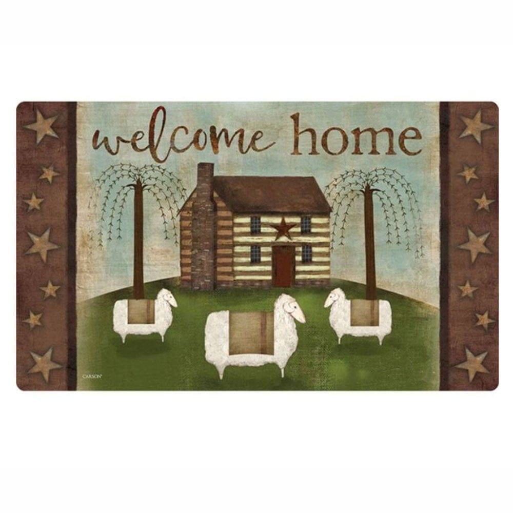 Welcome Home Sheep Doormat