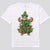 Camisetas con árbol de Navidad y perezoso