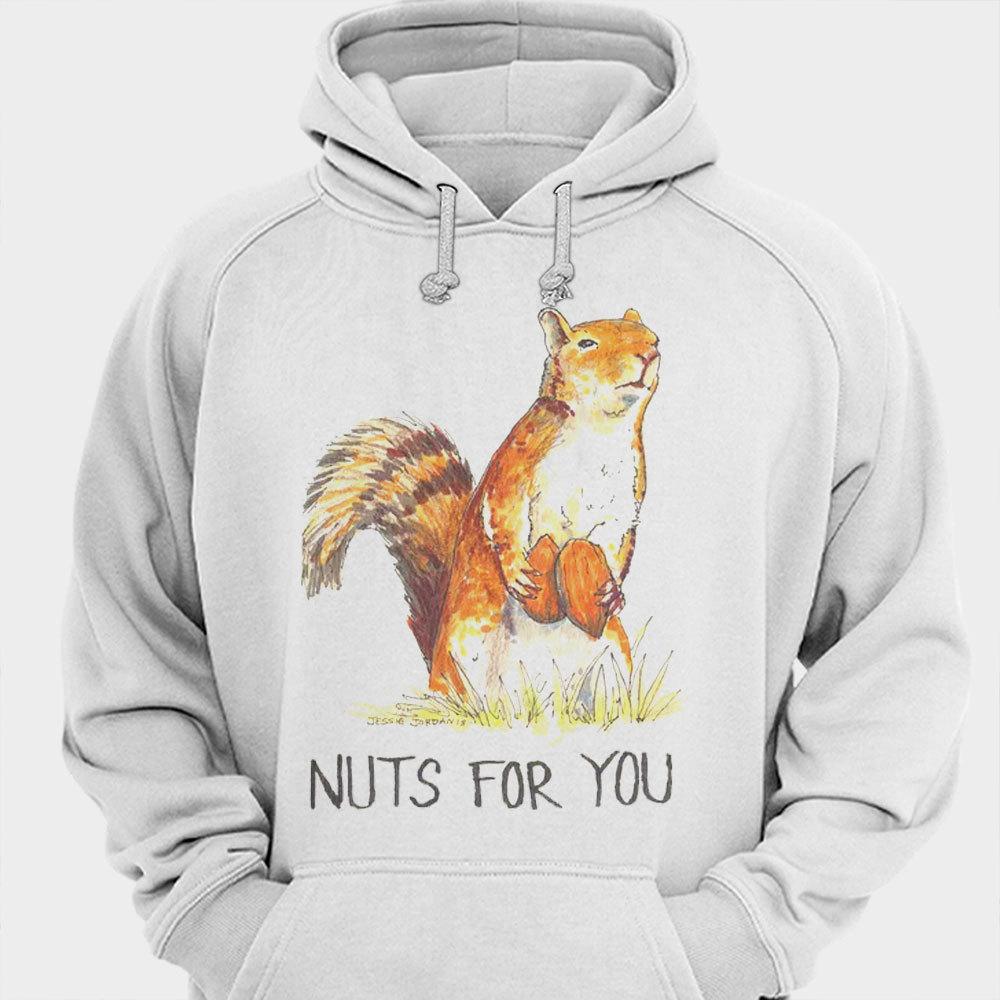 Camisetas de ardillas Nuts For You