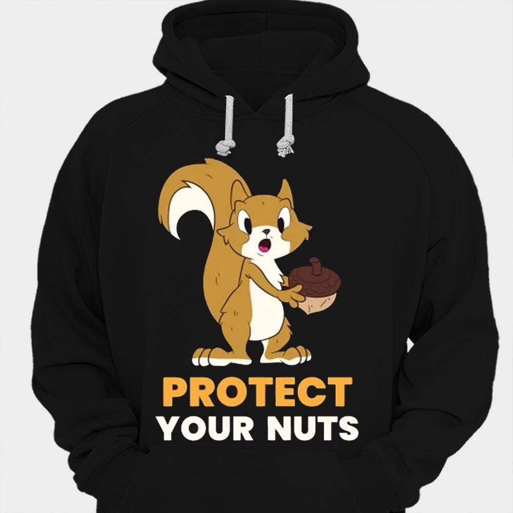 Camisetas de ardillas que protegen tus nueces