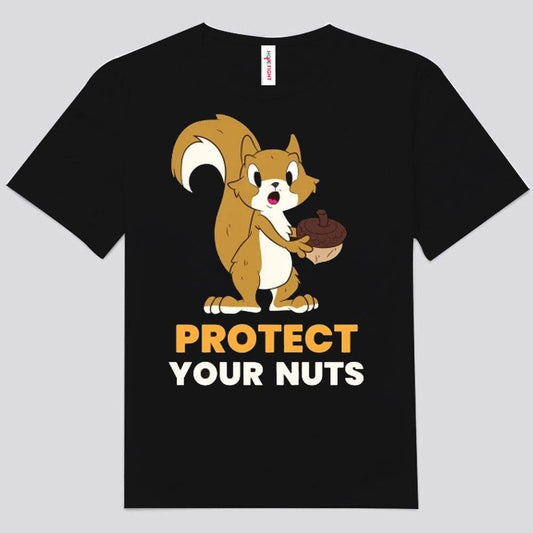 Camisetas de ardillas que protegen tus nueces
