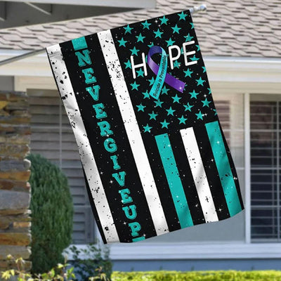 Hope Never Give Up, Suicide Prevention Flag House & Garden