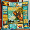 To The Ocean I Go To Lose My Mind And Find My Soul Surfing Blanket, Fleece & Sherpa