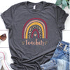 Teacher Shirts, Rainbow Teacher Shirt, Gift For Teacher