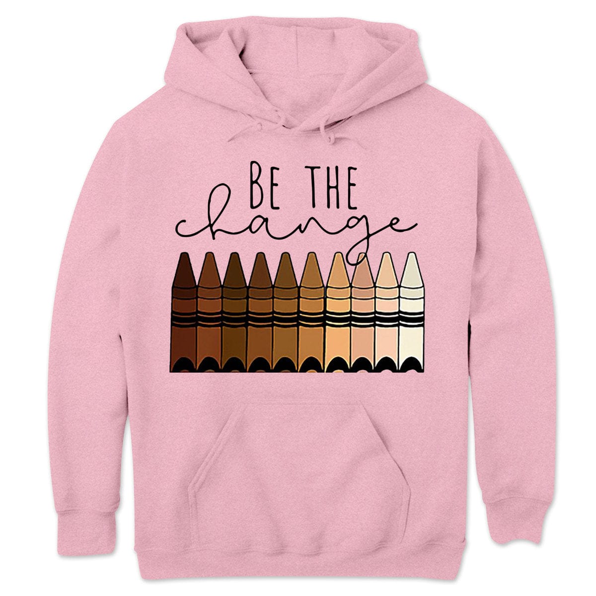 Camisetas para profesores: sé el cambio, camisetas para profesores con crayones