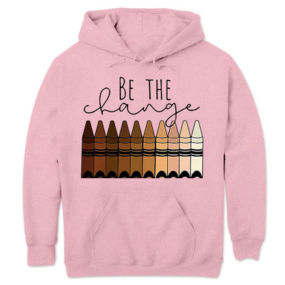 Camisetas para profesores: sé el cambio, camisetas para profesores con crayones