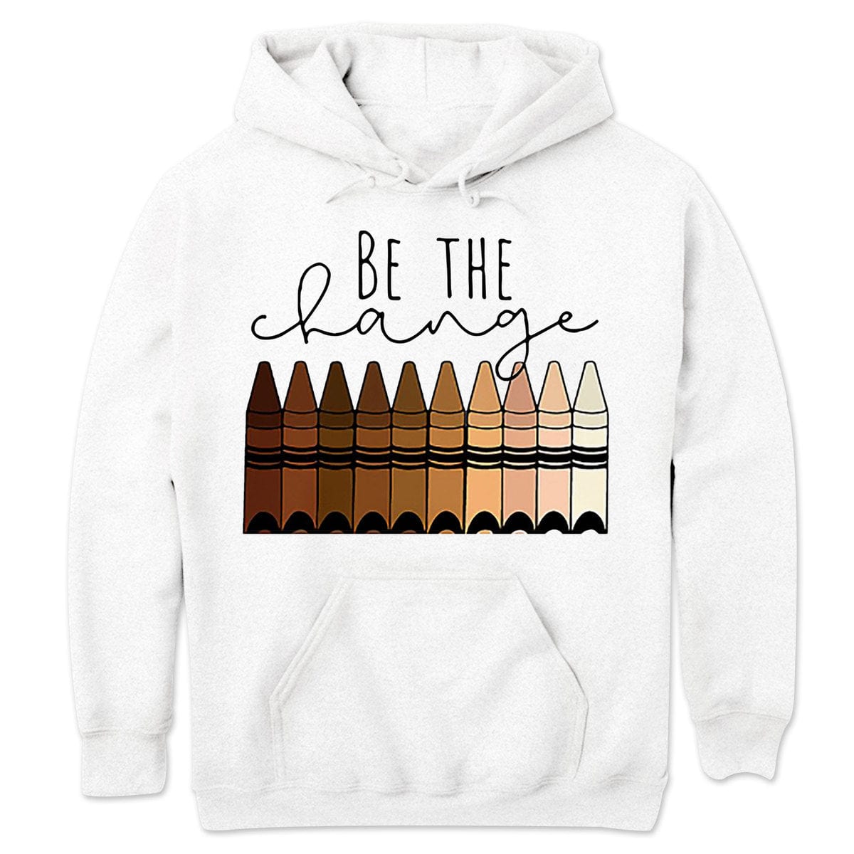 Camisetas para profesores: sé el cambio, camisetas para profesores con crayones