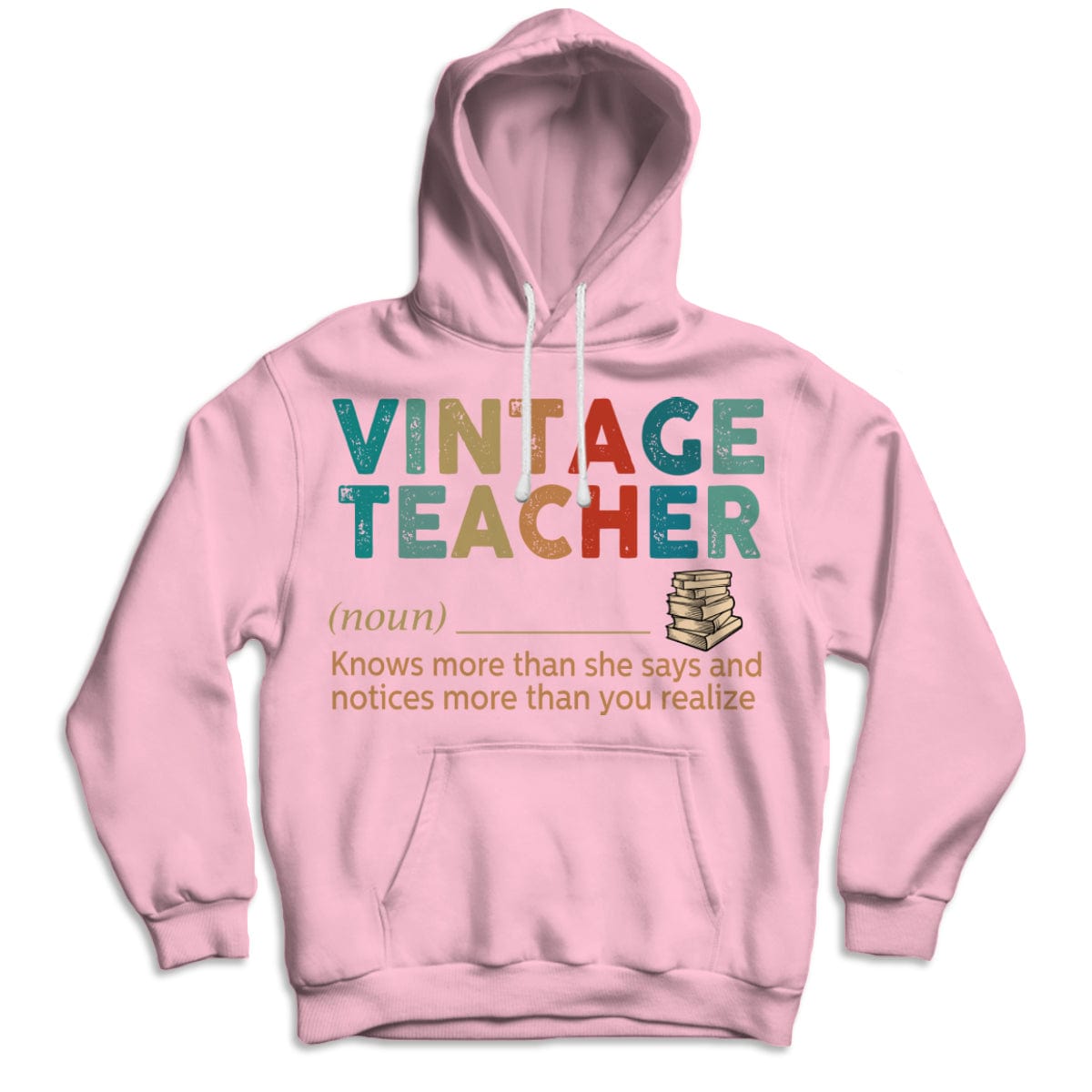 Vintage Teacher T Shirt, Noun Knows More Than She Says, Teacher Shirts