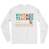 Vintage Teacher T Shirt, Noun Knows More Than She Says, Teacher Shirts
