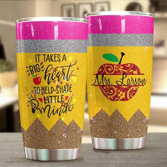 Se necesita un gran corazón para ayudar a moldear las mentes de los pequeños: los mejores vasos personalizados para profesores