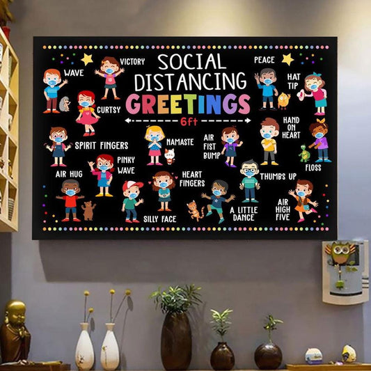 Social Distancing Classroom Posters