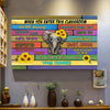 Personalized Teacher Motivational Posters, You Are Reason I Am Here Elephant Canvas, Wall Print Art