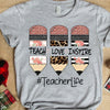 Teacher Life Shirt Teach Love Inspire, Pencils Teacher T Shirts