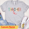 Personalized Teacher Shirts, Custom Name, Custom Teacher Shirts