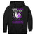 I Wear Purple For Mom With My Heart Alzheimer Hoodie, Shirts