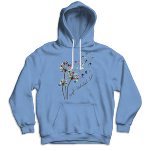 Accept Understand Love With Puzzle Piece Dandelion Autism Acceptance Shirt