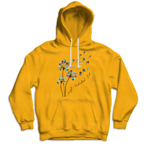 Accept Understand Love With Puzzle Piece Dandelion Autism Acceptance Shirt