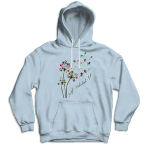 Accept Understand Love With Puzzle Piece Dandelion Autism Acceptance Shirt