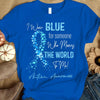 Autism Awareness Shirt, I Wear Blue For Someone Means World To Me