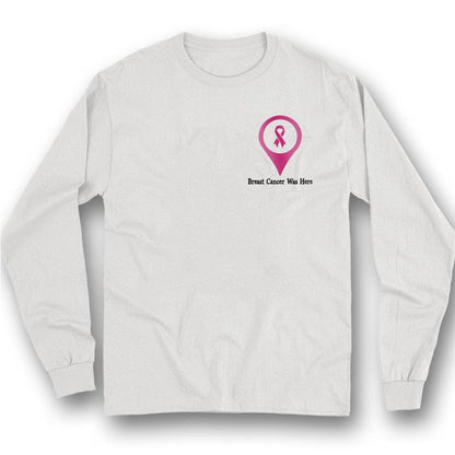 Breast Cancer Was Here Ribbon, Breast Cancer Survivor Awareness T Shirt