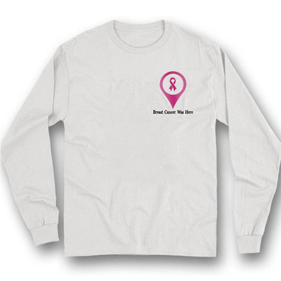 Breast Cancer Was Here Ribbon, Breast Cancer Survivor Awareness T Shirt