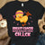 Messed With The Wrong, Pink Ribbon & Chick, Funny Breast Cancer Awareness Shirt