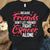 Don't Let Friends Fight Alone, Pink Ribbon, Breast Cancer Sayings Awareness Shirt