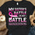 My Sister's Battle Is My Battle, Pink Ribbon, Breast Cancer Survivor Awareness Shirt